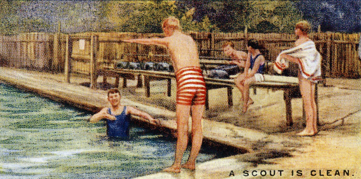 En spejder er ren, 1929 af English School