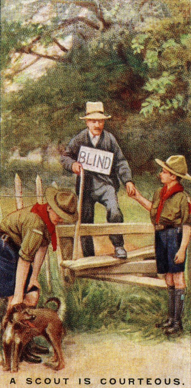En spejder er høflig, 1929 af English School