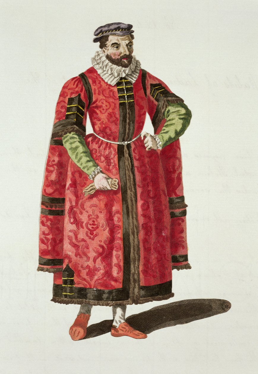 En velhavende købmand i London i 1588 af English School