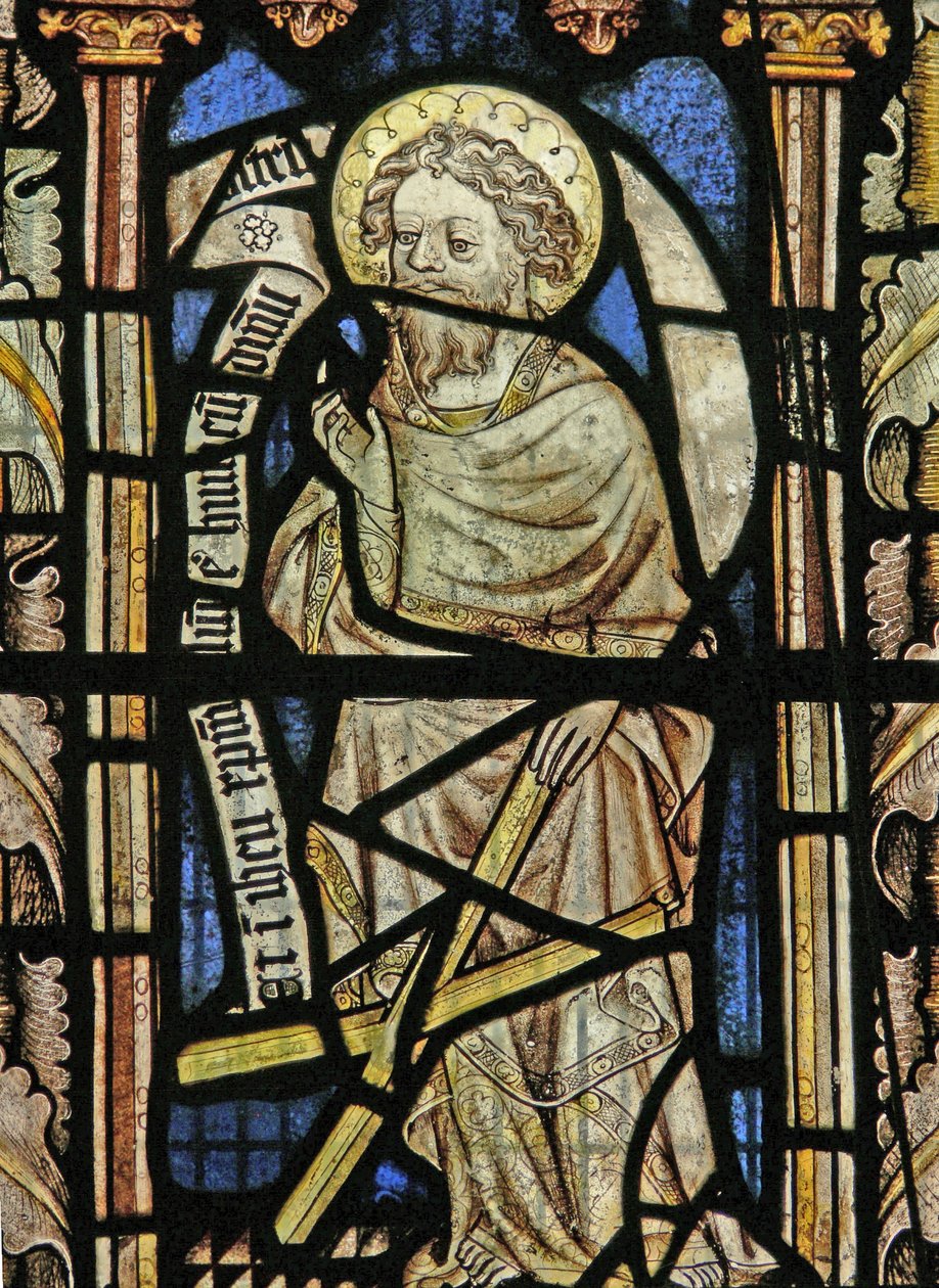Et sydvindue, der forestiller St. Andrew af English School