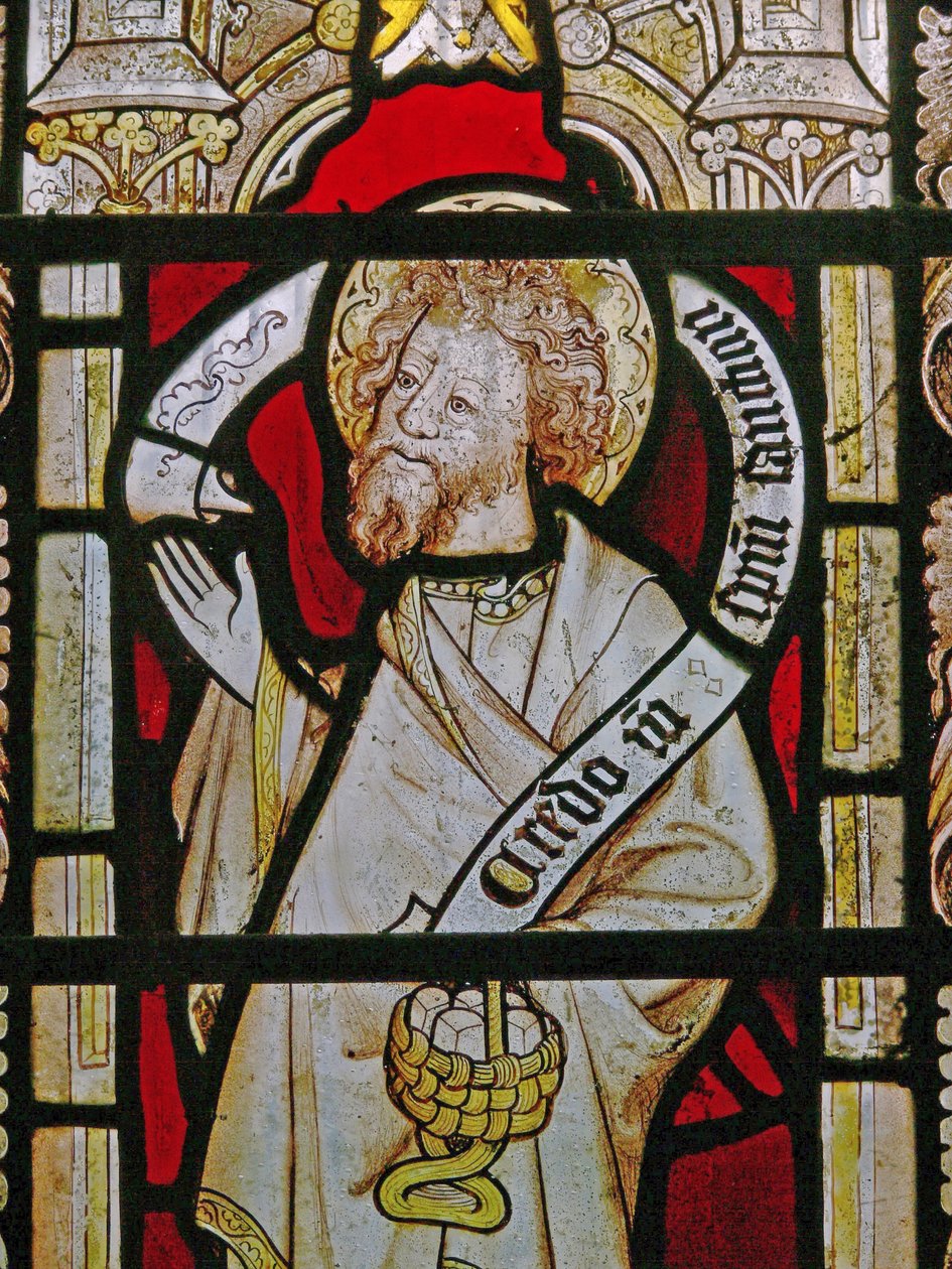 Et sydvindue forestillende Sankt Philip af English School