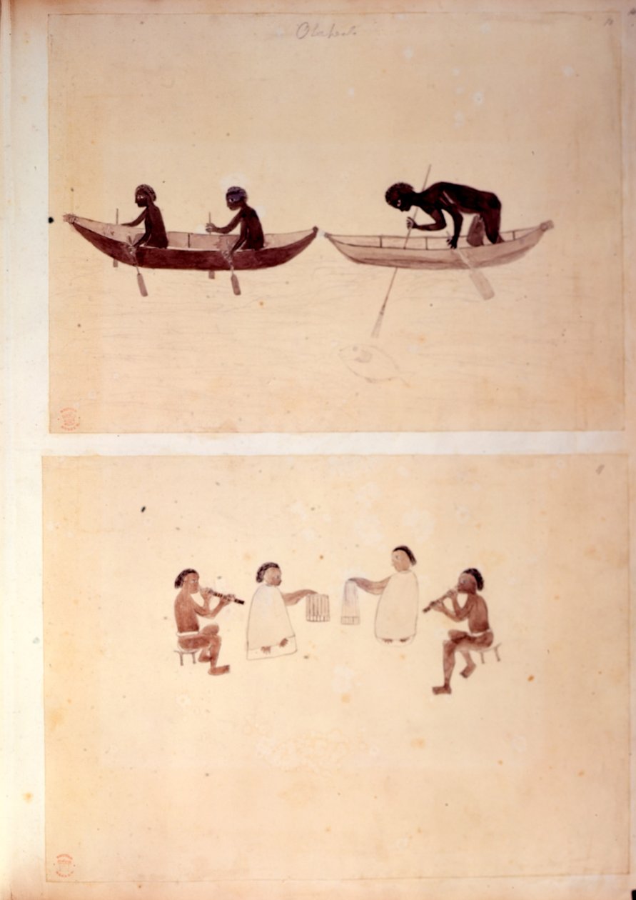 Tilføj.15508 fol.10 Aborigines fiskeri, fra 