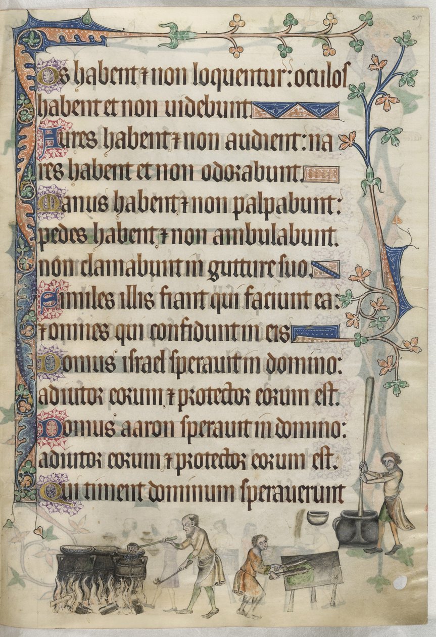 Tilføje. 42130, f.207 Tilberedning og tilberedning af maden, illustration fra 