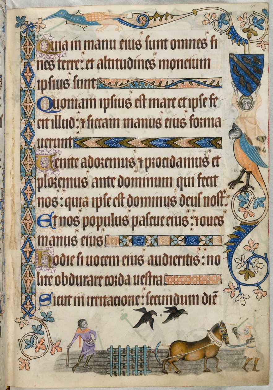 Tilføje. 42130 fol.171 Harrowing, fra 