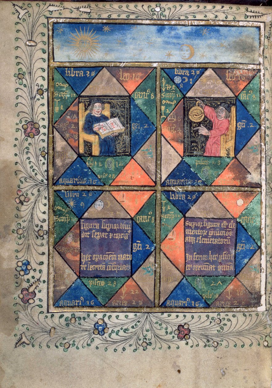 Tilføj MS 10302 f.67v horoskoper fra 