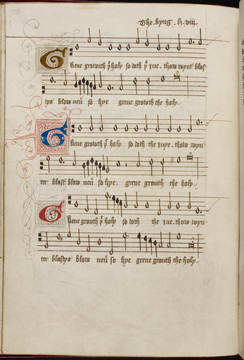 Tilføj MS 31922, f. 37v, Henry VIII