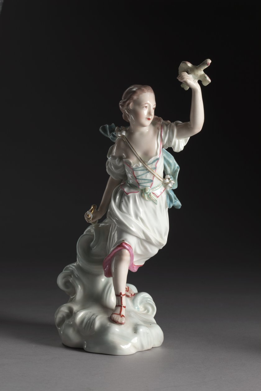 Air, manufactured by Derby Porcelain Factorydani af English School