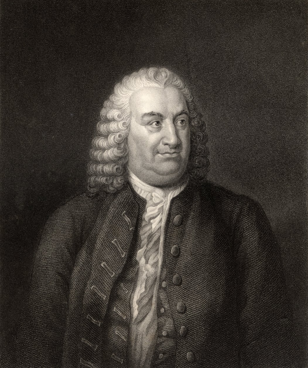 Albert de Haller, graveret af W. Holl, fra 