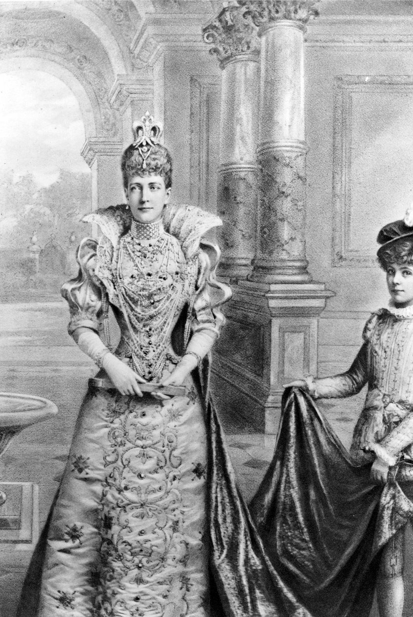 Alexandra af Danmark, Queen Consort af Det Forenede Kongerige og British Dominions, 1800-tallet af English School