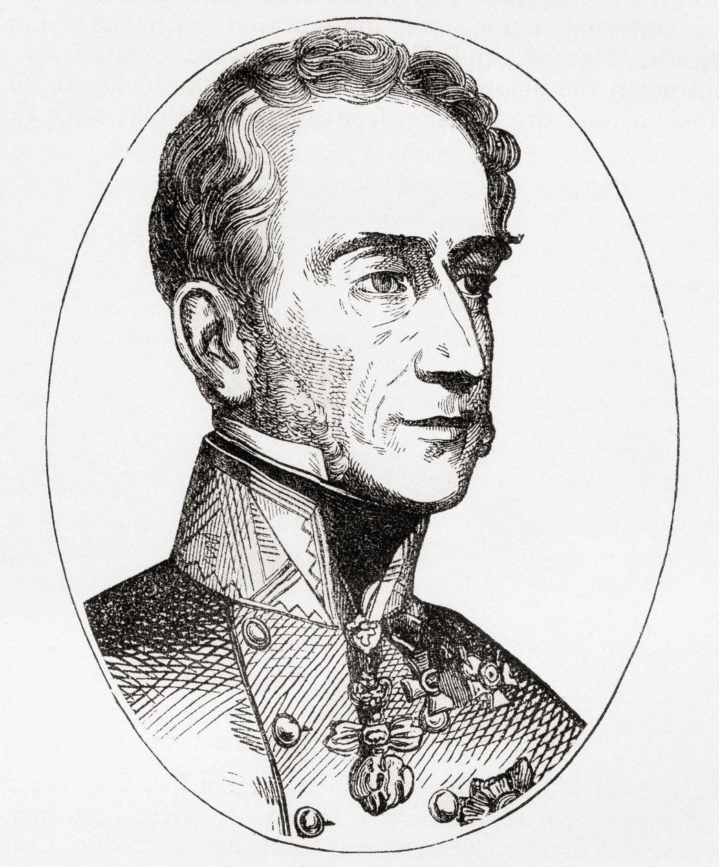 Alfred Candidus Ferdinand, prins af Windisch-Gratz, feltmarskal i den østrigske hær, fra Ward and Lock
