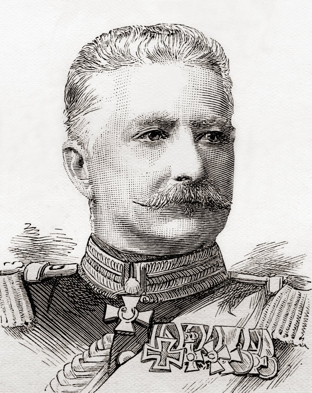 Alfred Ludwig Heinrich Karl Graf von Walderse af English School