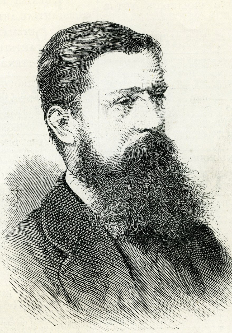 Alfred Pizzey Newton (1830-83) fra Illustrated London news 1883 af English School