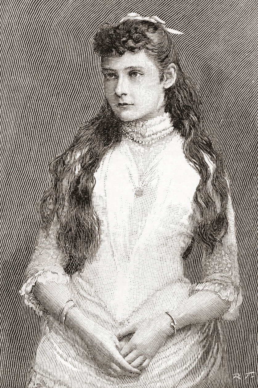 Alix af Hessen og af Rhinen senere Alexandra Feodorovna af English School
