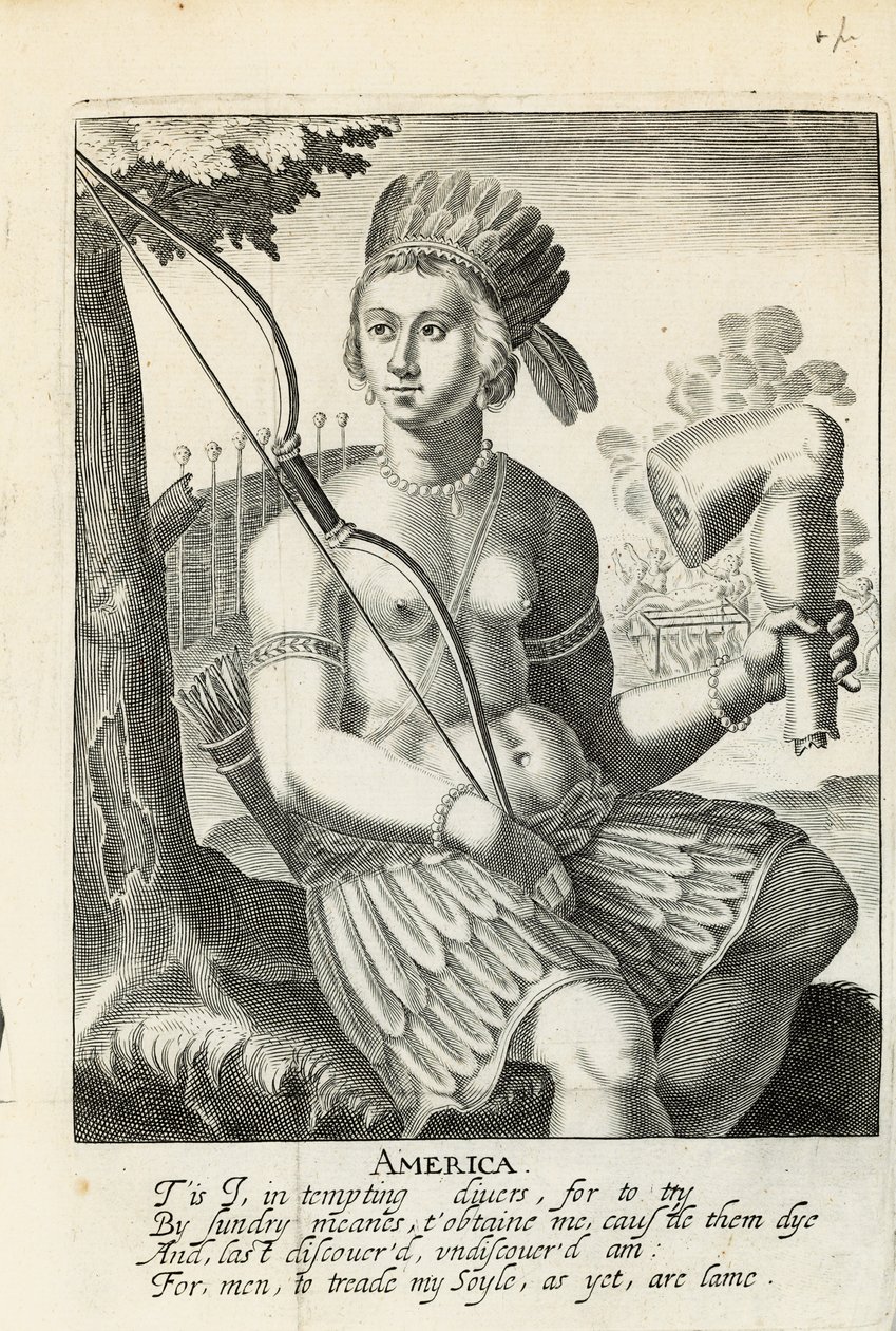 America Painted to the Life: The True History of the Spaniders Proceedings in the Conquests of the Indians, af Sir Ferdinando Gorges og andre af English School
