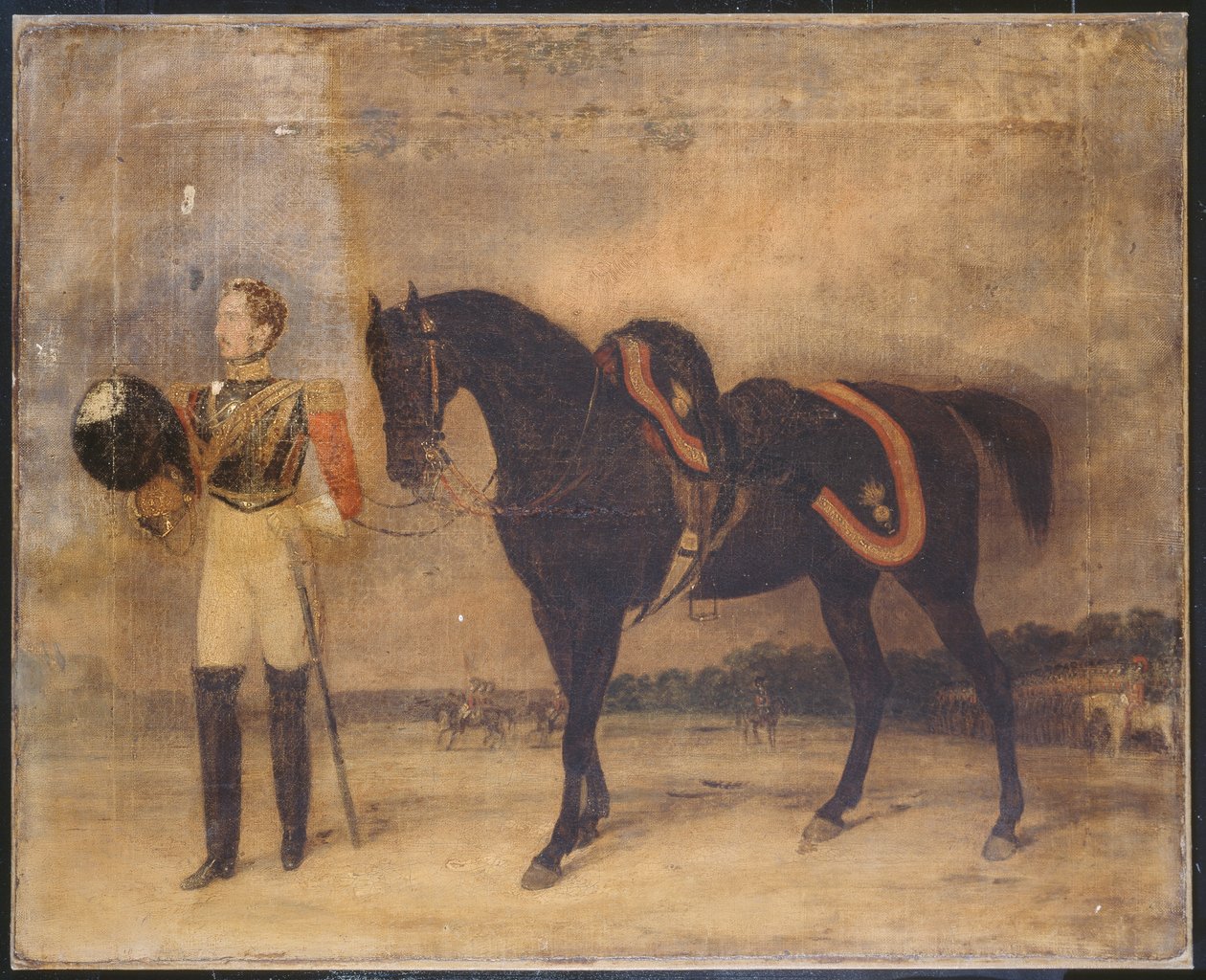 En uidentificeret officer, 2. Regiment af Livgarde, ca. 1832 af English School