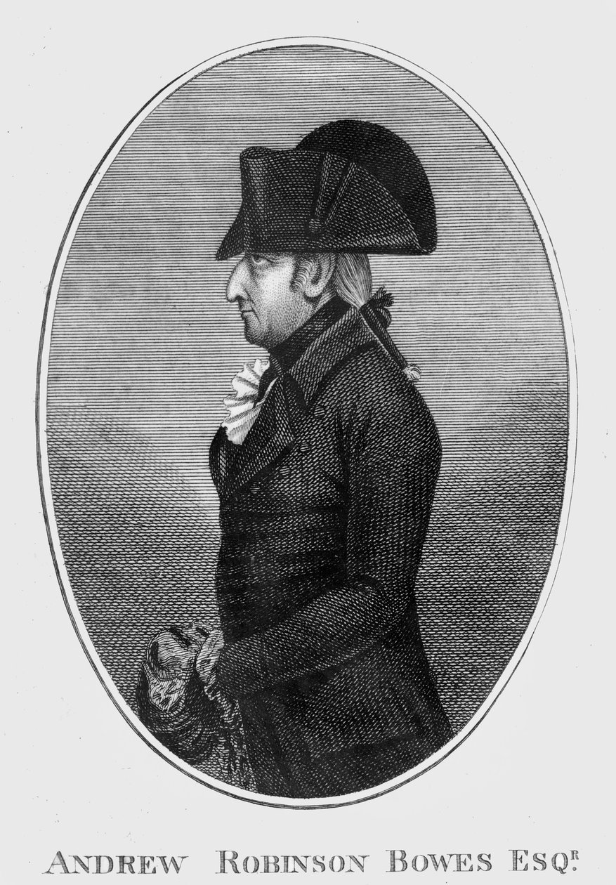 Andrew Robinson Bowes (født Stoney) af English School