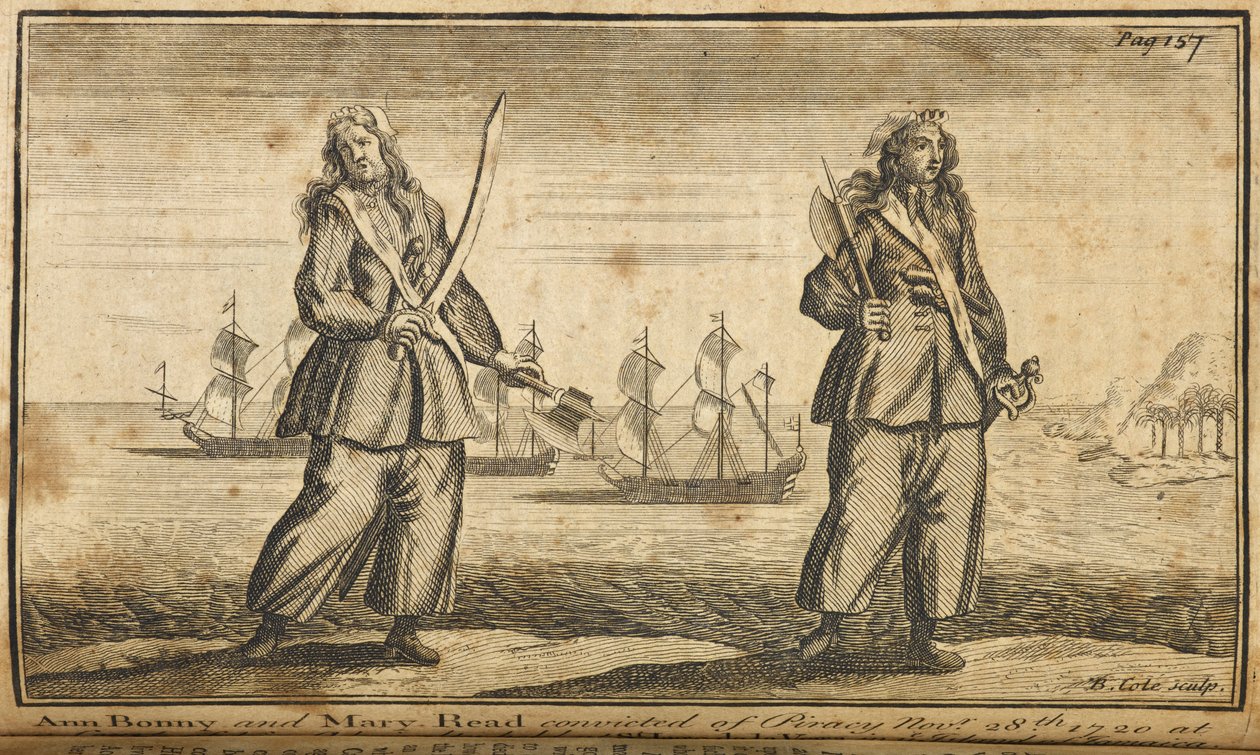 Ann Bonny og Mary Læs pirater af English School