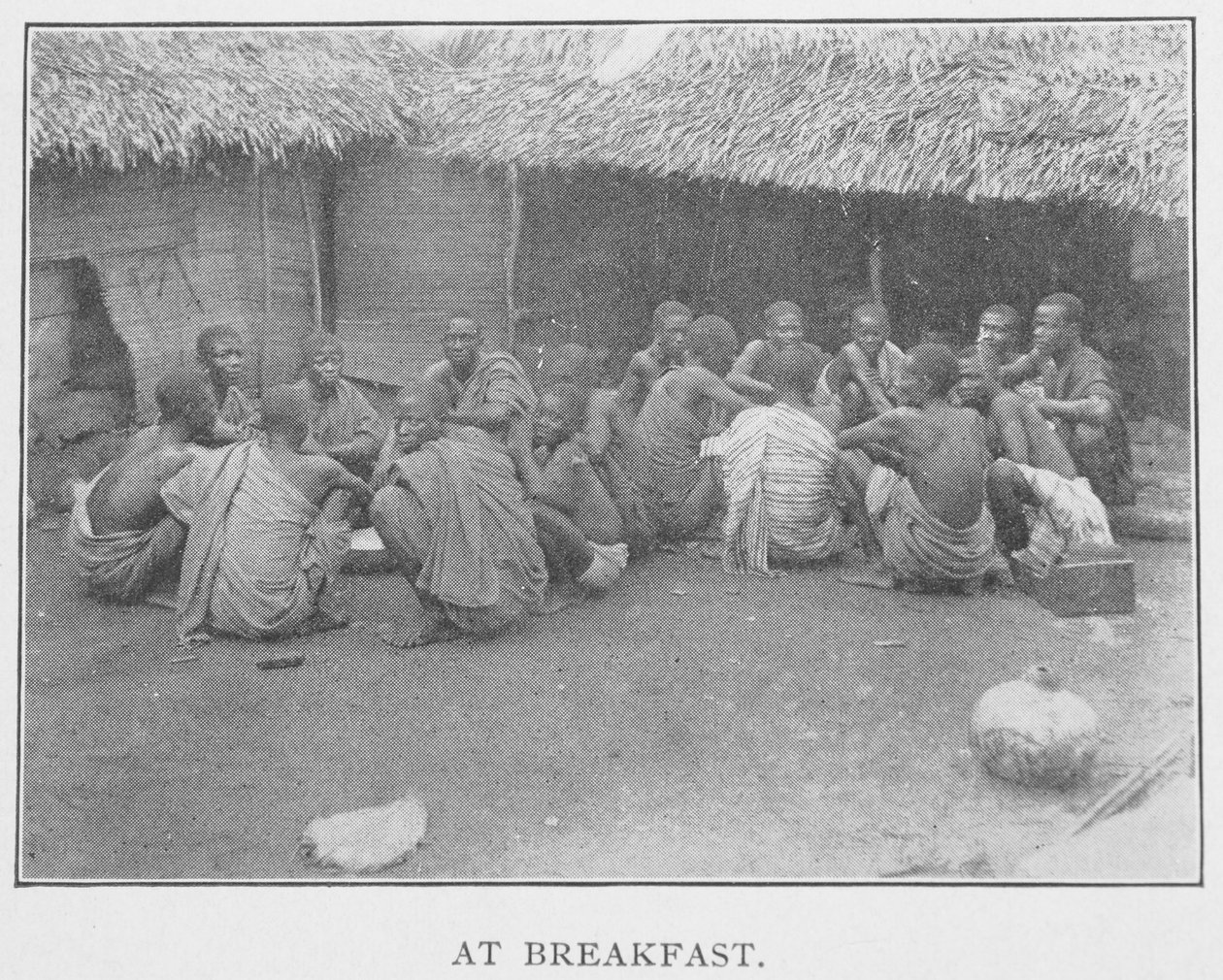 At Breakfast, illustration fra 