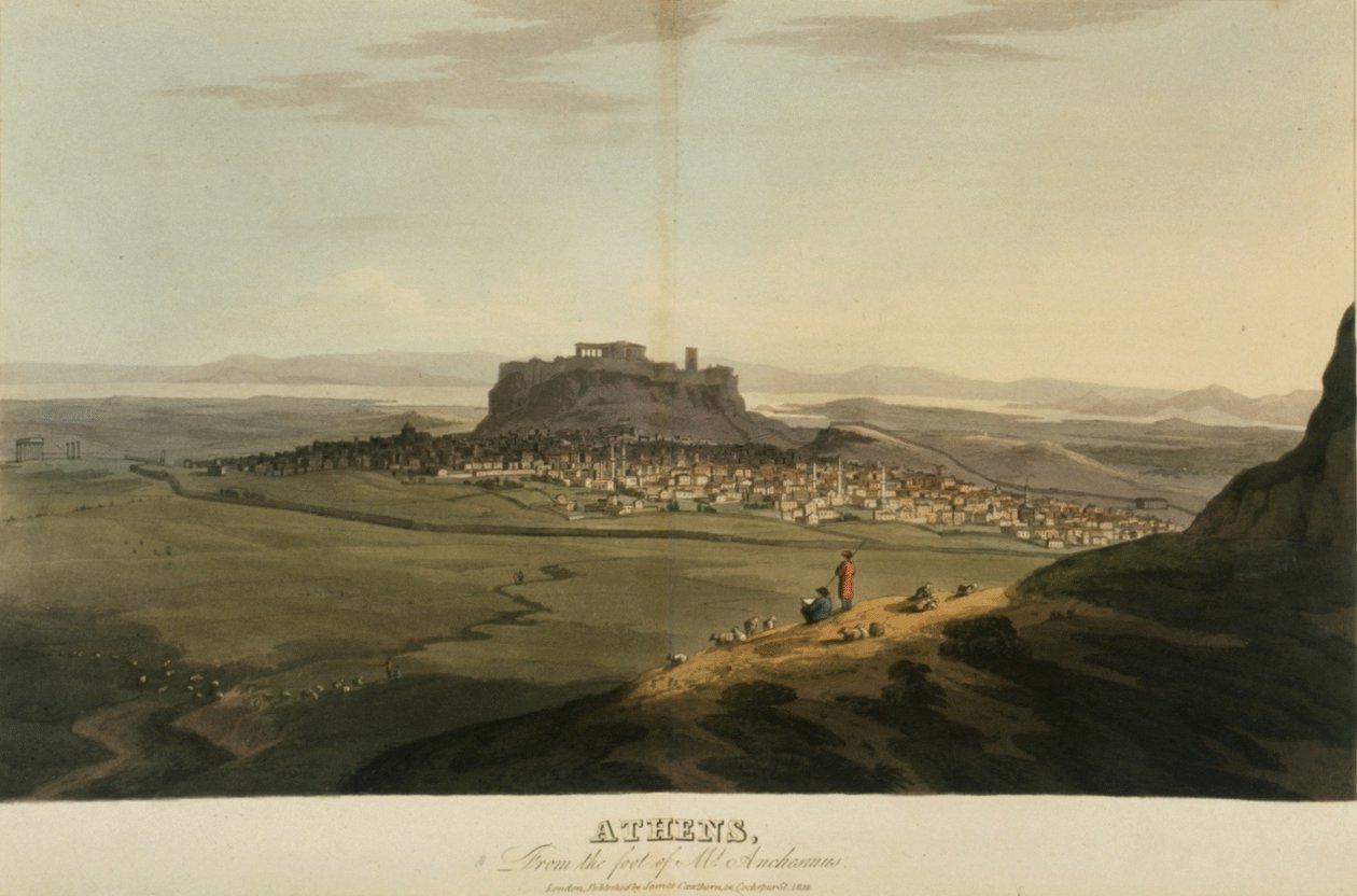 Athen, illustration fra 