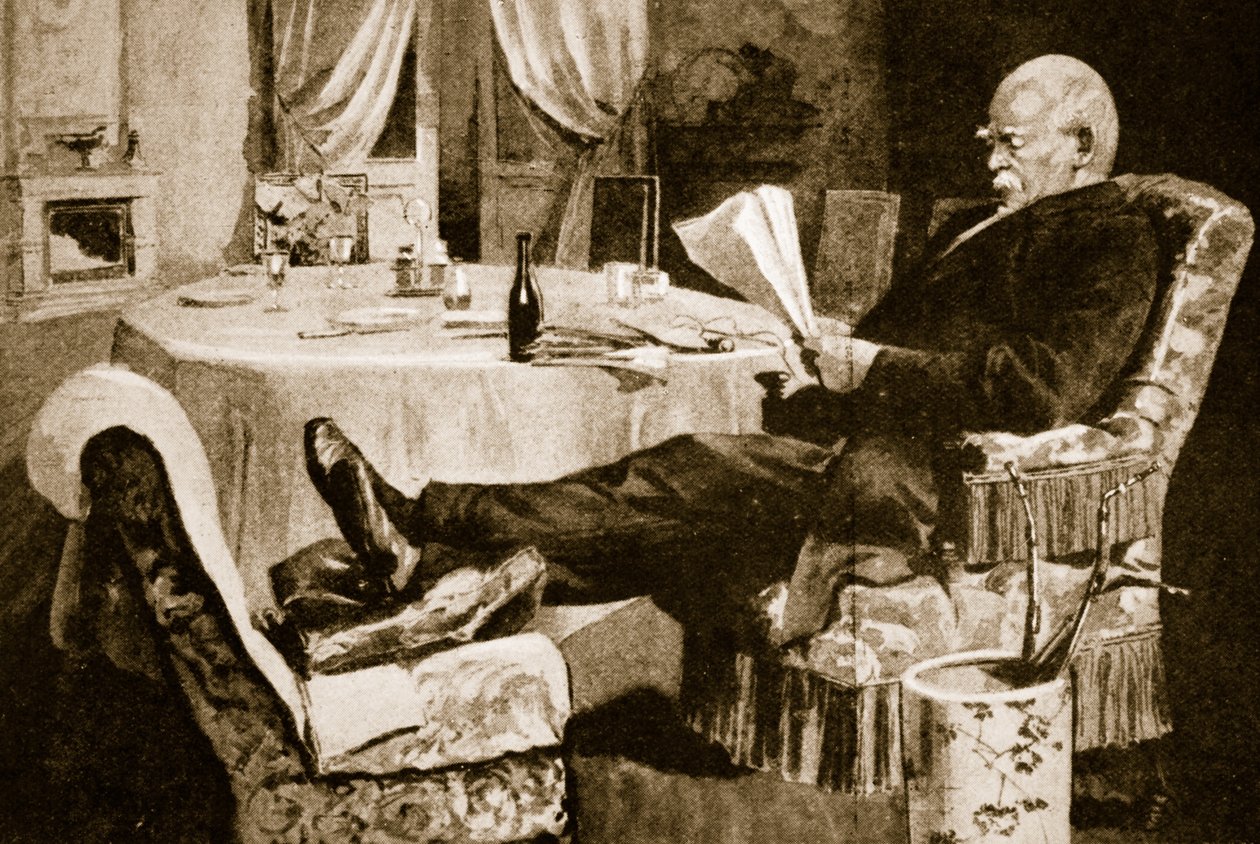 Bismarck har et kort pusterum fra statens anliggender af English School