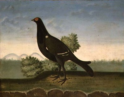 Grouse (olie på lærred) af English School