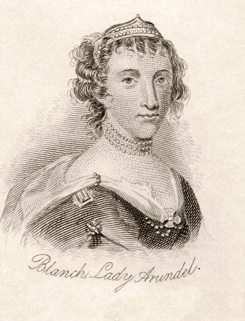 Blanche Somerset, baronesse Arundell af Wardour, fra 