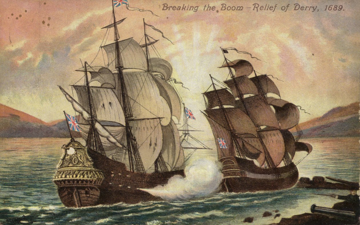 Breaking the Boom - aflastning af Derry af English School