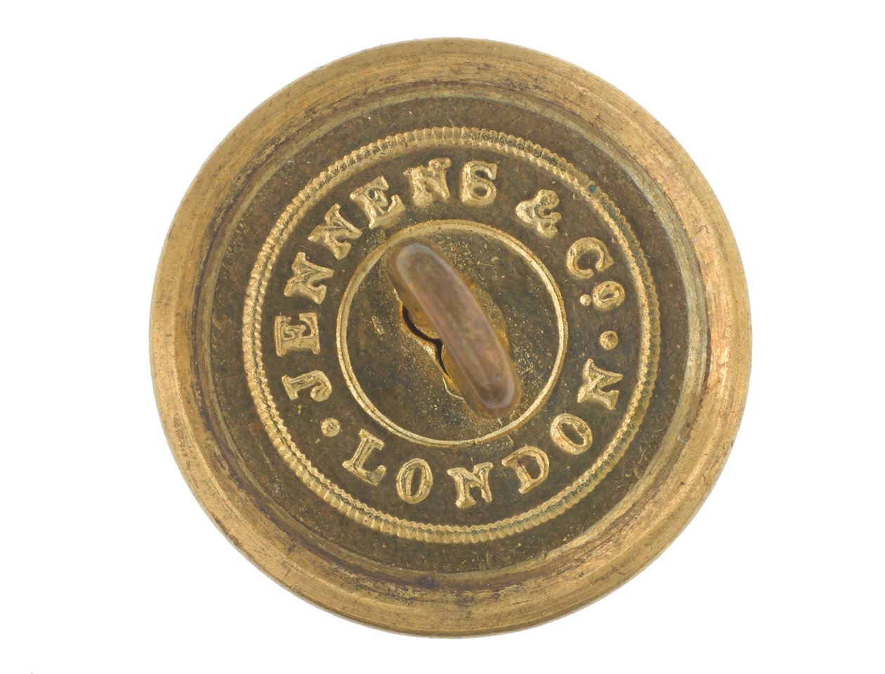 Button, 9. Regiment af Bengal Lancers, før 1901 af English School