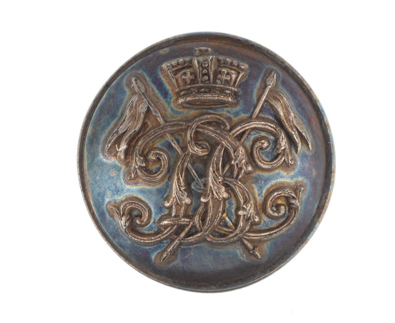 Button, 9. Regiment af Bengal Lancers, før 1901 af English School