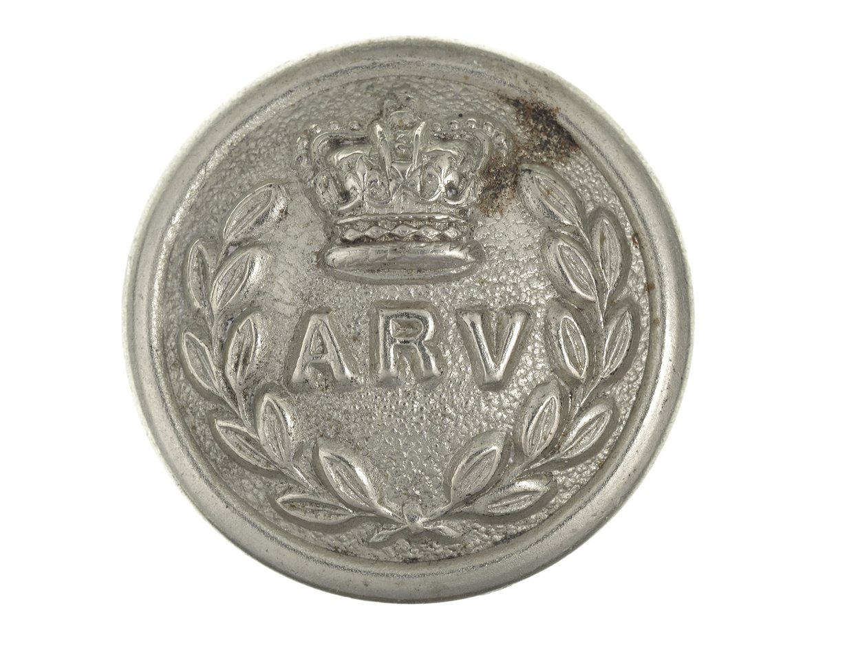 Button, Allahabad Frivillige Rifles, før 1901 af English School