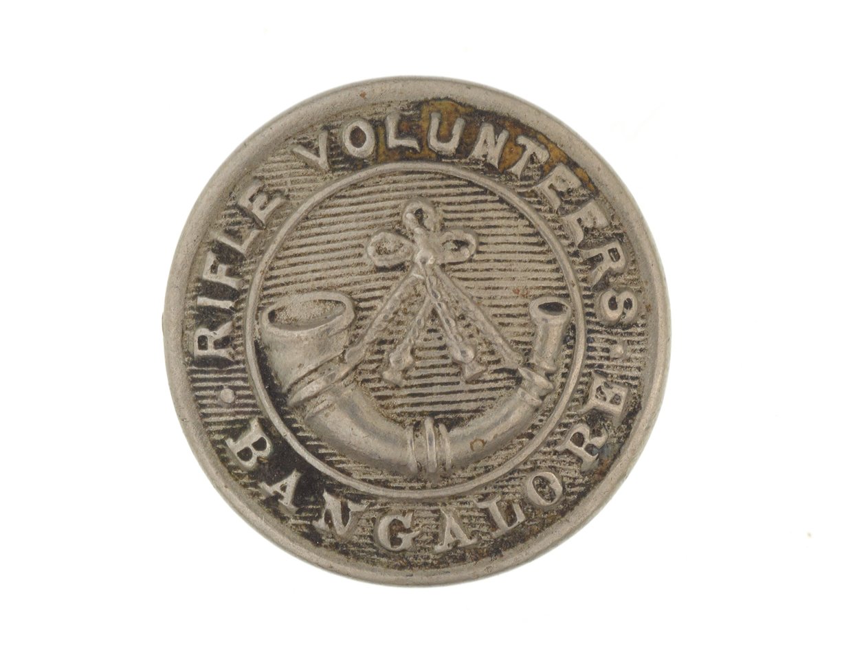 Button, Bangalore Rifle Volunteers, 1880-1920 af English School