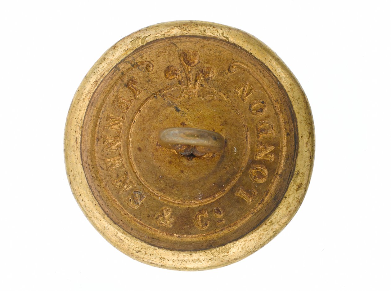 Button, Bengal Staff Corps, 1876-1891 af English School