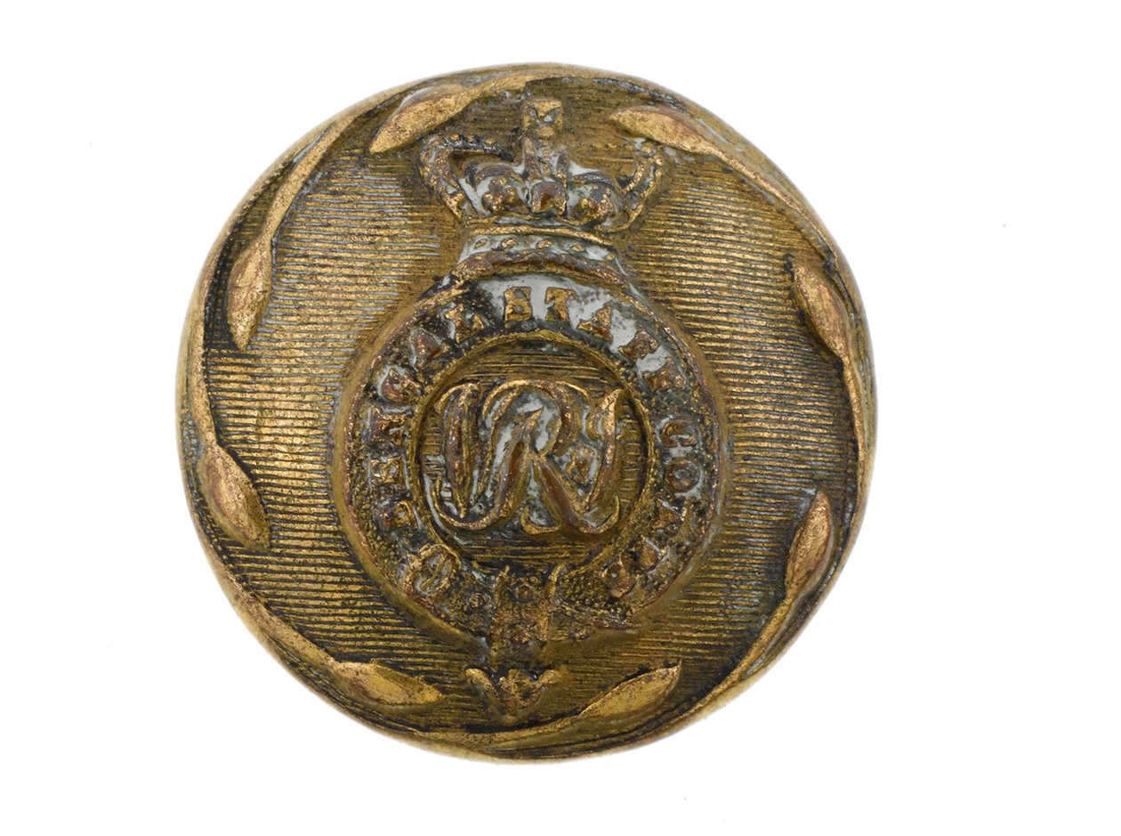 Button, Bengal Staff Corps, 1876-1891 af English School