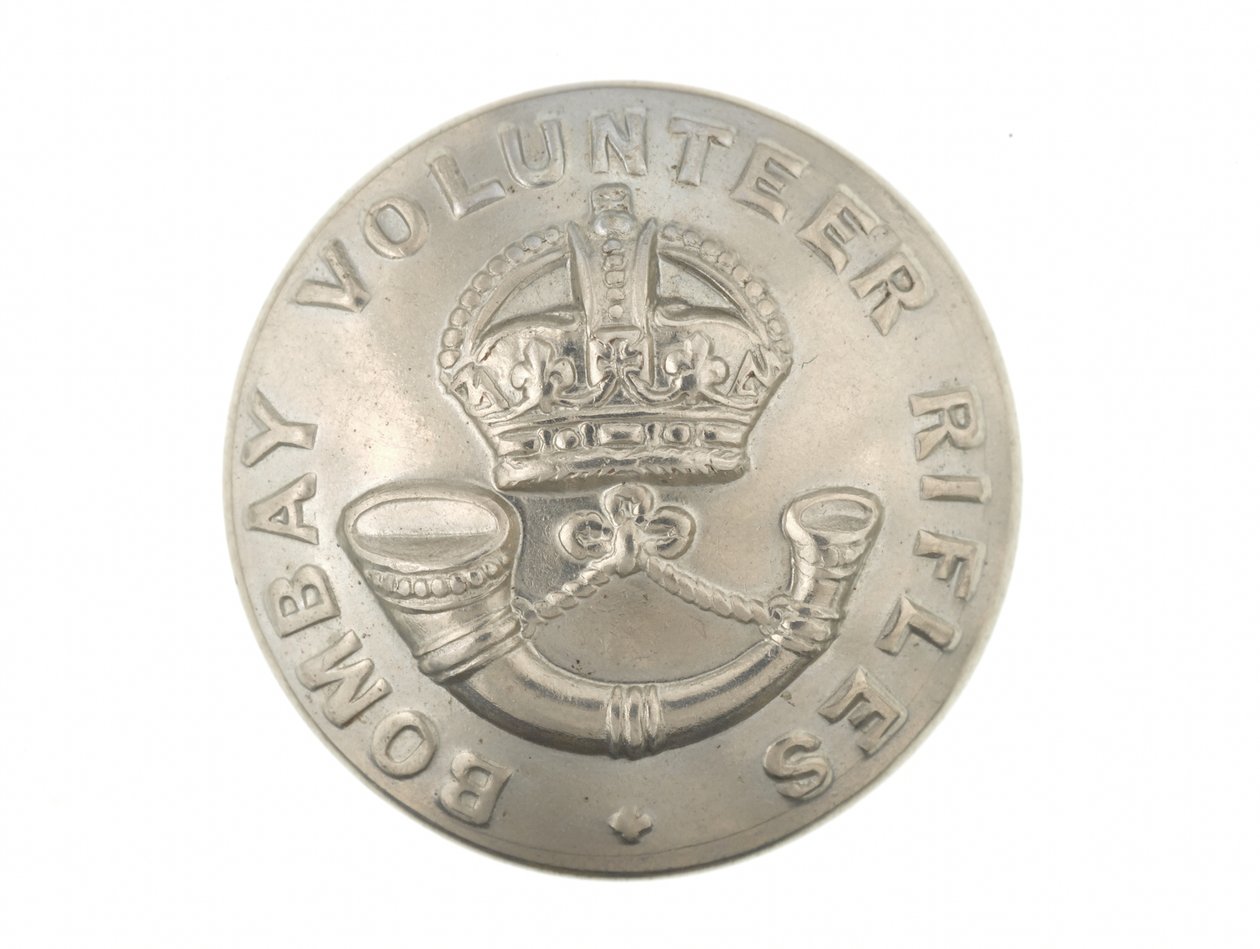 Button, Bombay Volunteer Rifles, 1901-1947 af English School