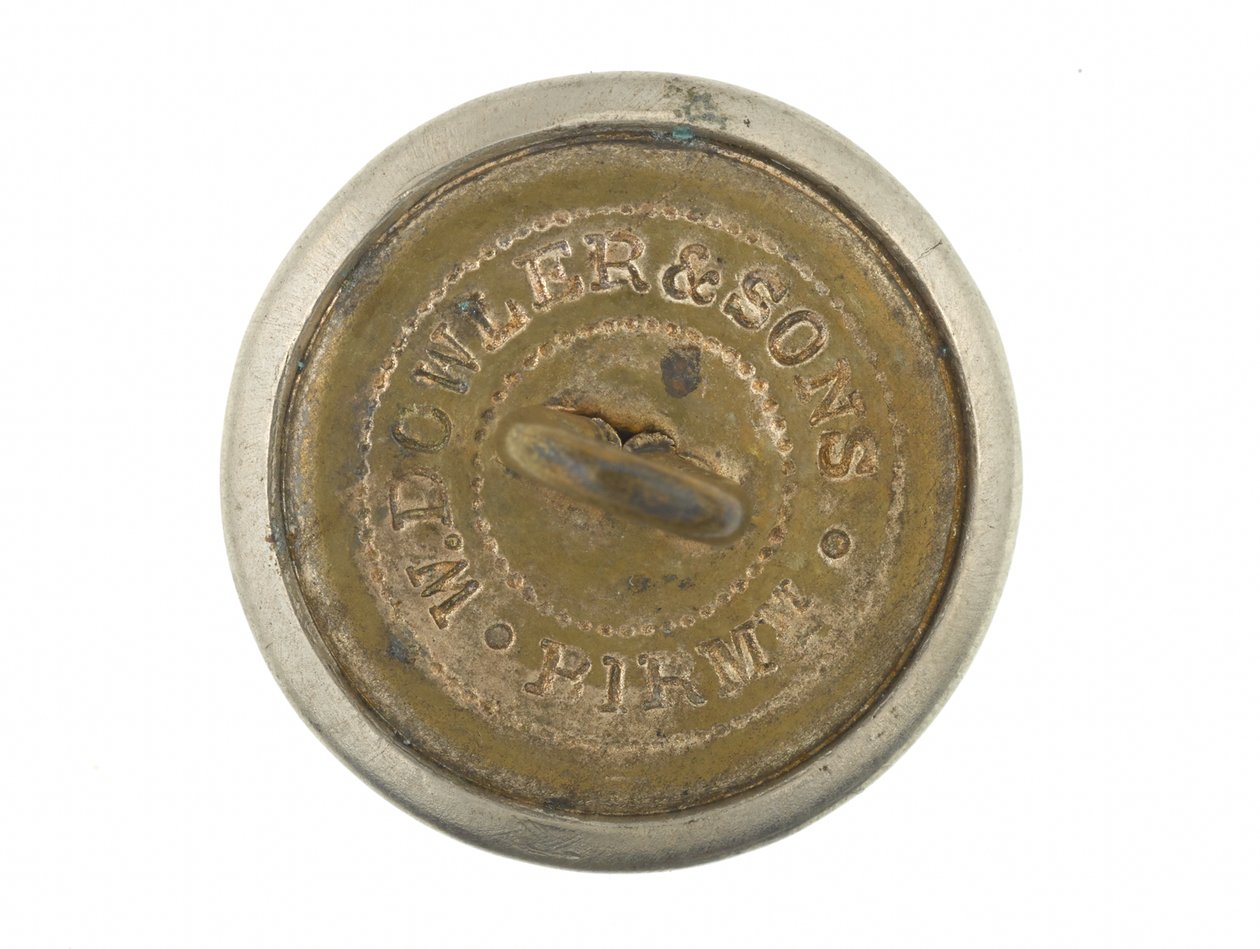 Button, Bombay Volunteer Rifles, før 1901 af English School