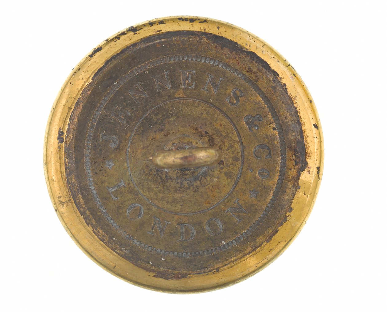Button, officer, 5. bengalske europæiske regiment, 1858-1860 af English School