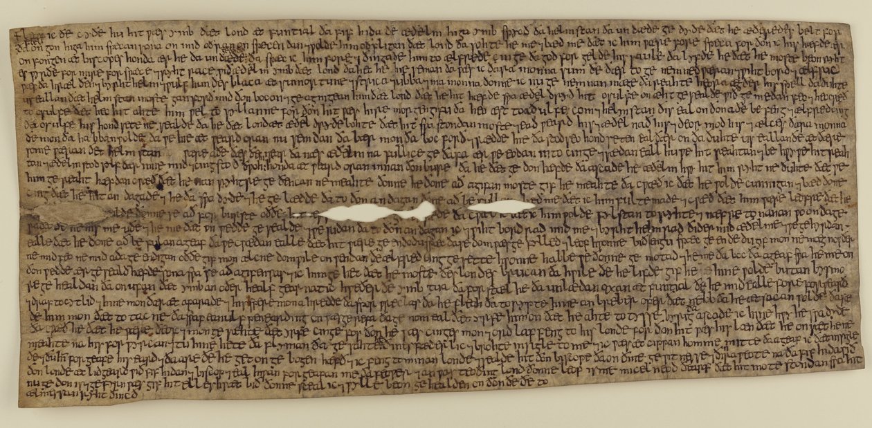 CCA-ChAnt/C/1282 The Fonthill Letter, 899x924 af English School