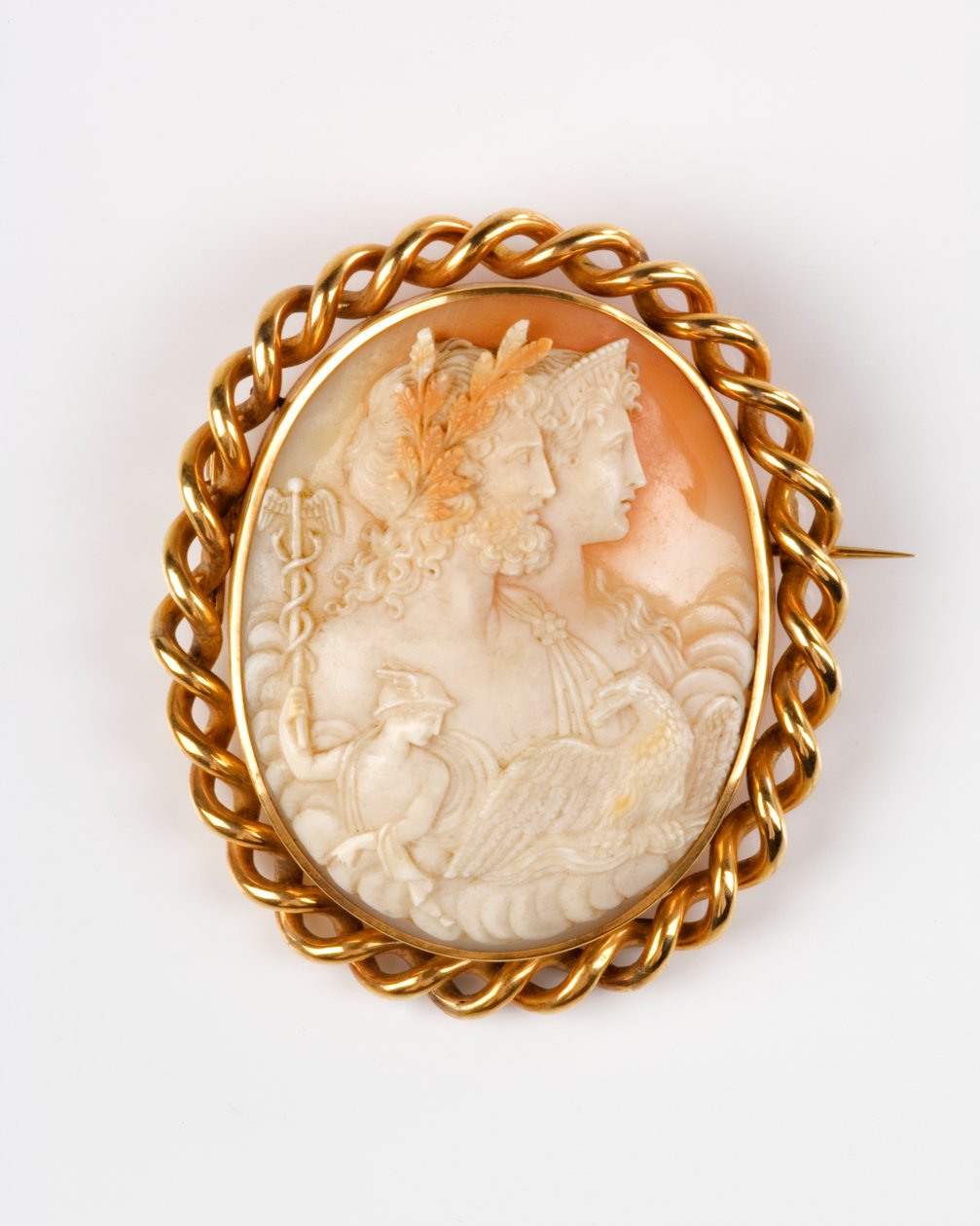 Cameo broche, 1890