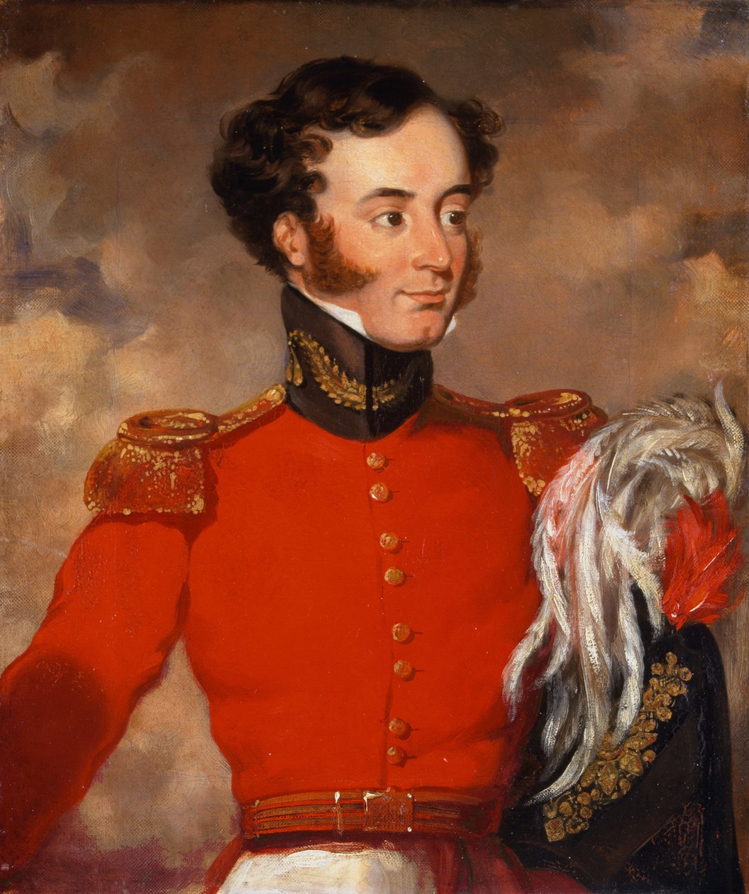 Kaptajn Bulstrode Bygrave (1802-73) c.1838 af English School