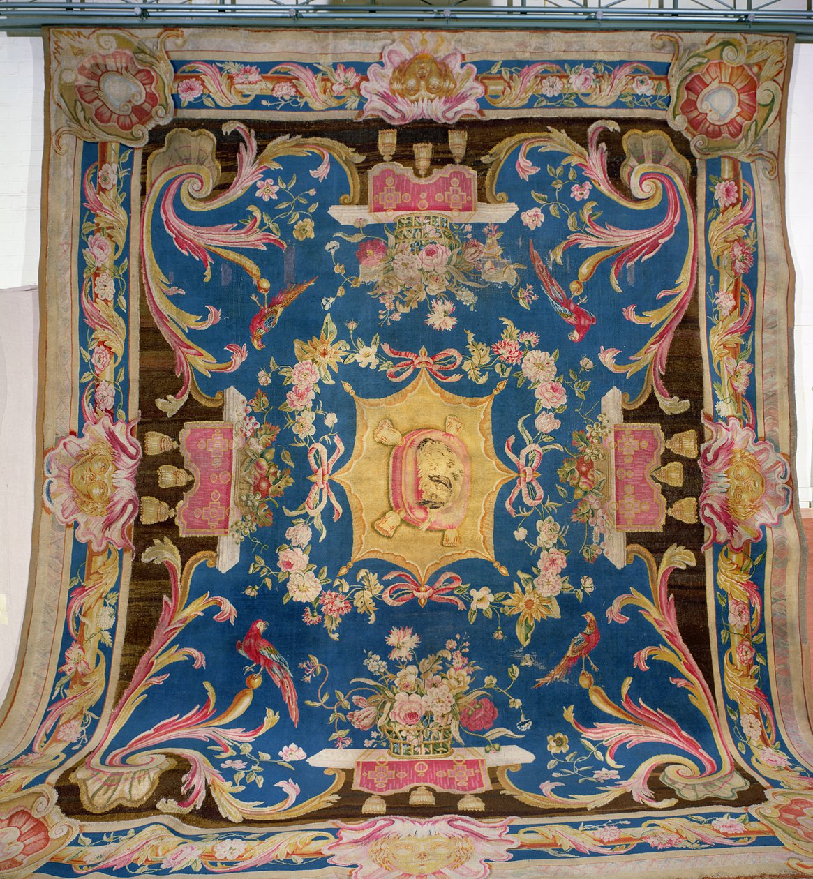 Tæppe, 1757 (tekstil) af English School