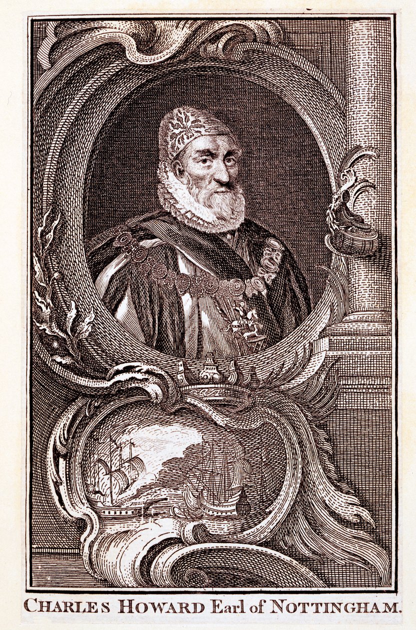 Charles Howard, 1. jarl af Nottingham af English School