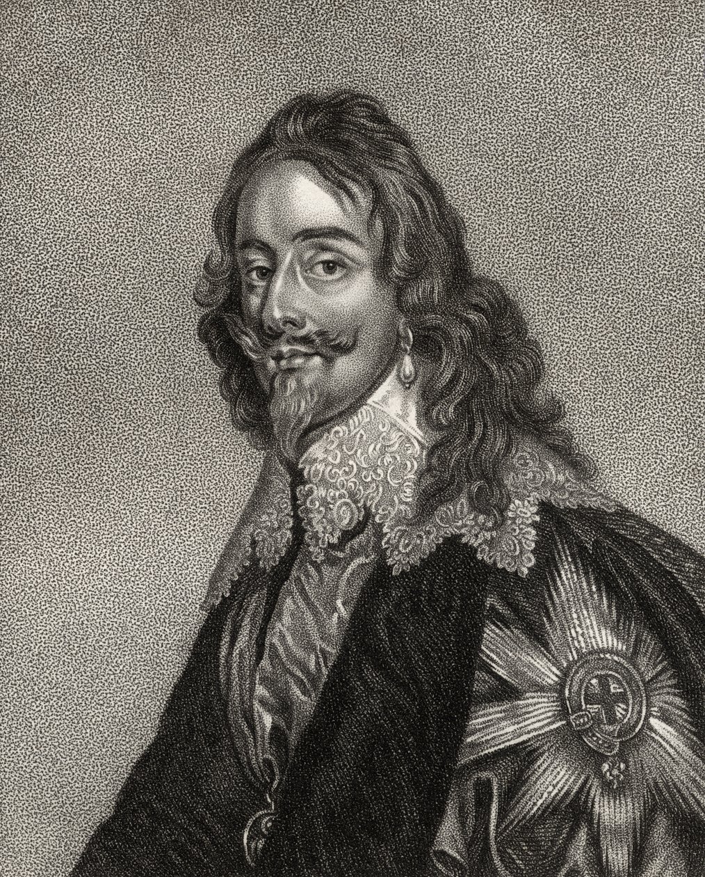 Charles I, graveret af Bocquet, fra 