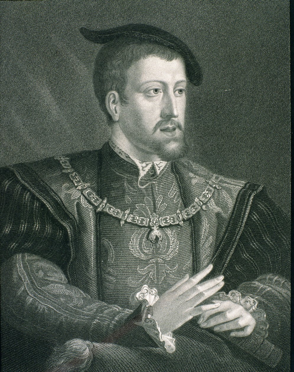 Charles V (1500-58) hellig romersk kejser og konge af Spanien, fra 