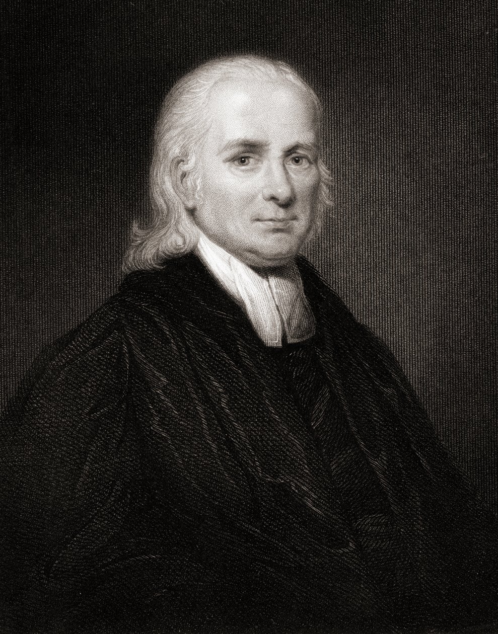 Christian Friedrich Schwartz (1726-96) fra Gallery of Portraits, udgivet i 1833 af English School