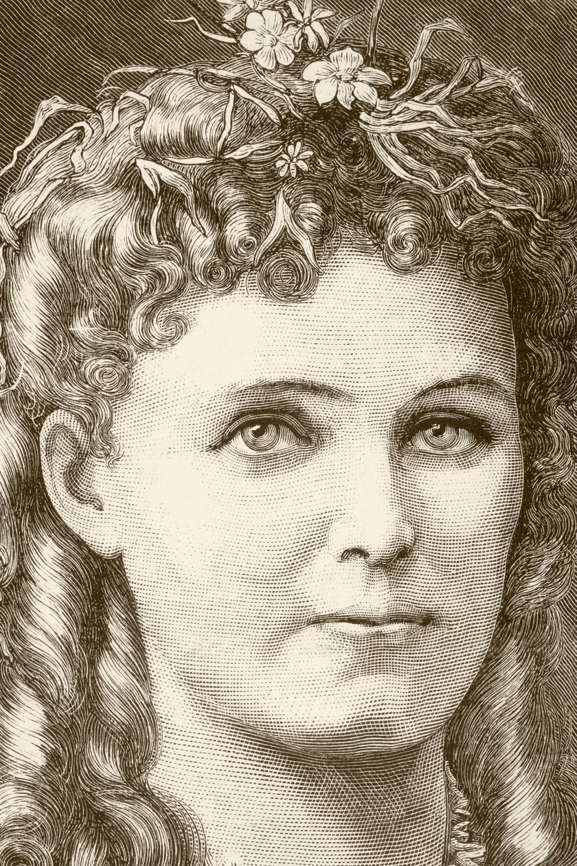 Christina Nilsson (litho) af English School