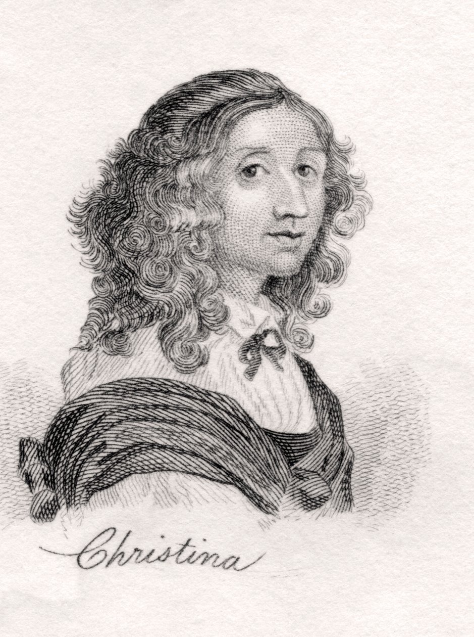 Christina of Sweden, fra Crabbs Historical Dictionary, udgivet 1825 af English School