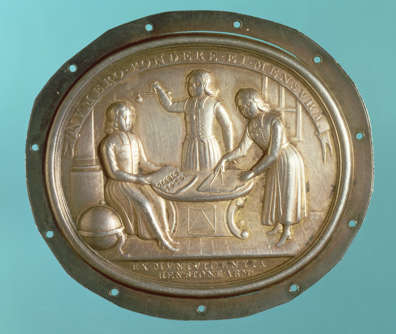 Christs Hospital School Badge (metal) af English School