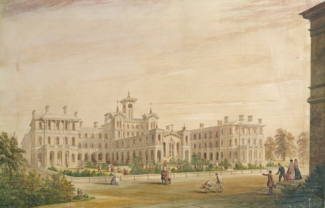 City of London Union Workhouse, Bow 1847 af English School
