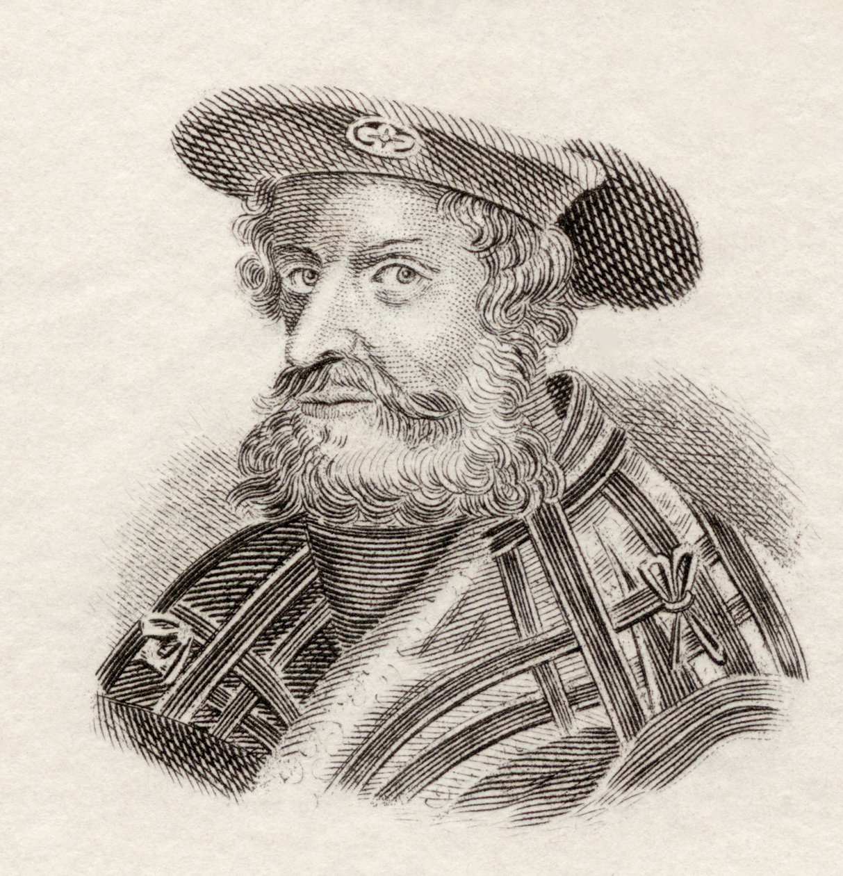 Claudius Ptolemaeus, eller Ptolemæus, 1825 (gravering) af English School