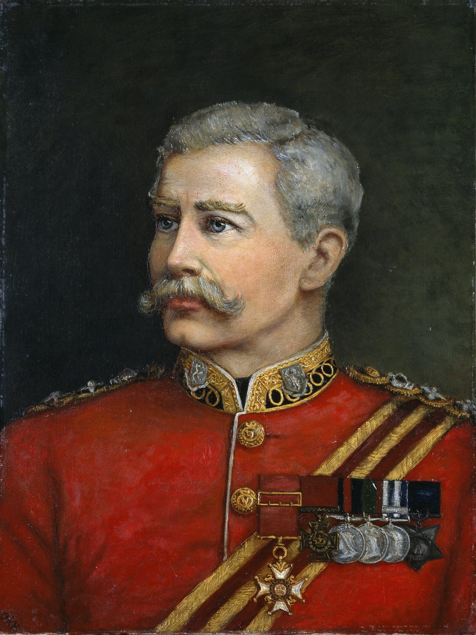 Oberst Hugh Shaw VC CB, Royal Irish Regiment, 1885 af English School